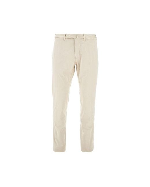 Santaniello Natural Stretch Cotton Pants for men
