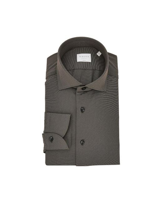 Xacus Gray Tailor Fit 'Active' Shirt for men