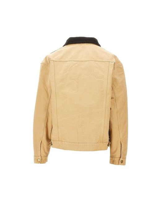 Carhartt Natural Canvas Trucker Jacket for men