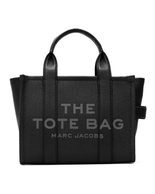 Marc Jacobs Black Mini The Leather Tote Bag