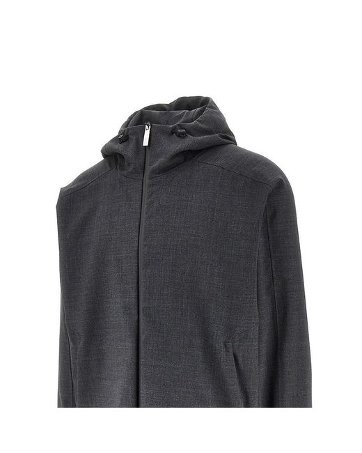 Blouson Laminar di Herno in Gray da Uomo