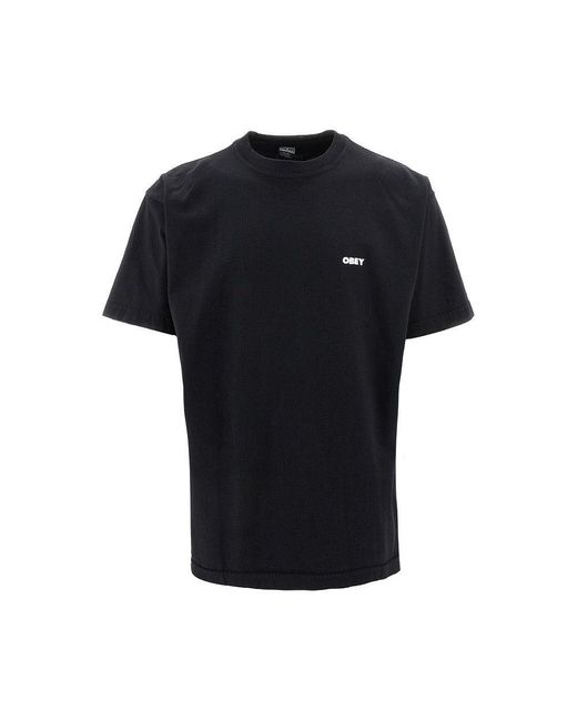 Obey Black ' Bold Icon' T-Shirt for men