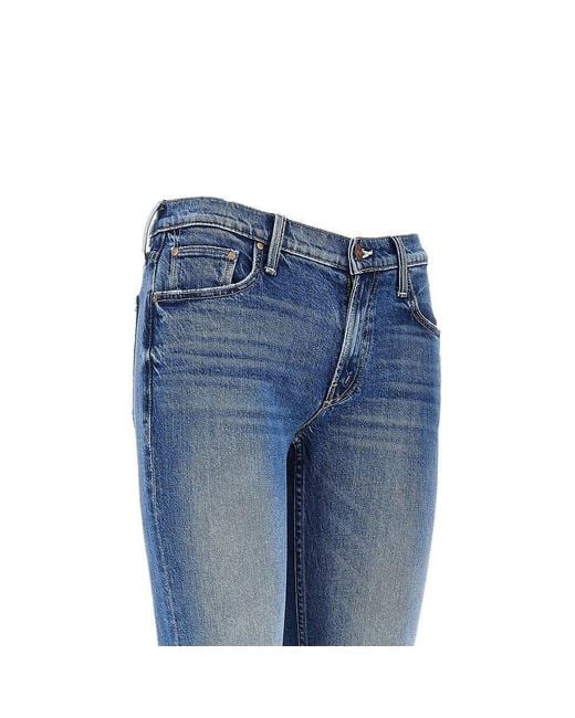 Mother Blue 'The Jinx Heel' Denim Jeans
