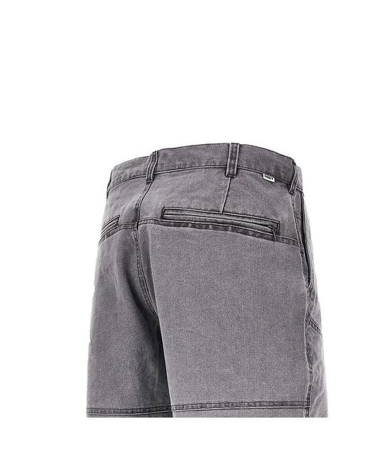 Obey Gray 'Lukens' Denim Pants for men