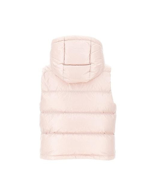 Moncler Pink 'Niverolle' Down Vest
