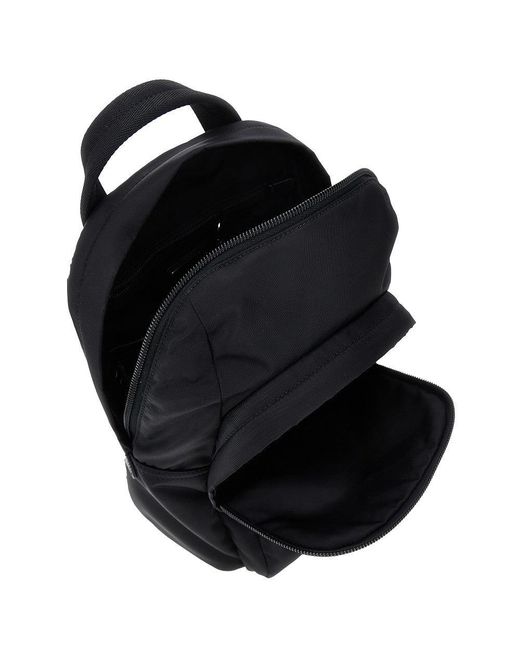 Prada Black Re-Nylon And Leather One-Shoulder Backpack for men