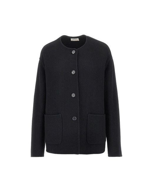 The Row Blue 'Quintus' Double Cloth Jacket