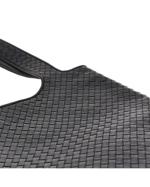 Bottega Veneta Black Intrecciato Nappa Leather 'Veneto' Tote Bag for men