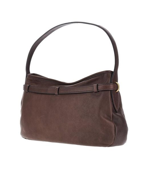 Borsa 'Aventure' Media di Miu Miu in Brown