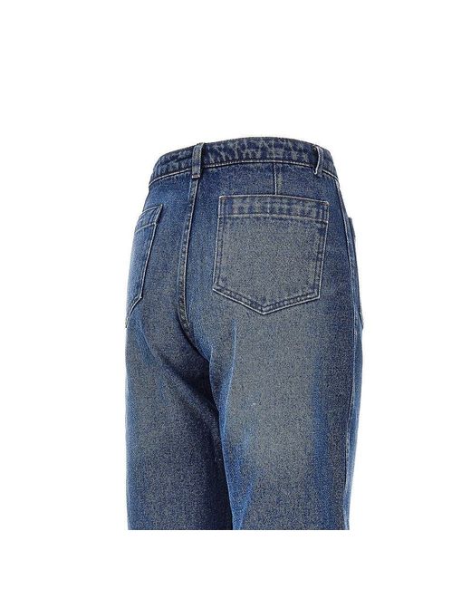 A.P.C. Blue A. P.C. Cotton Denim Jeans