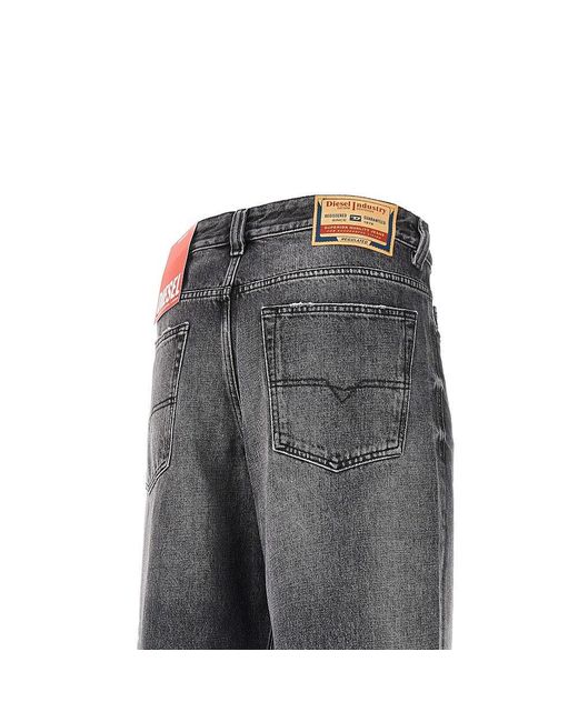 Jeans 2001 D-Macro Uomo di DIESEL in Gray da Uomo