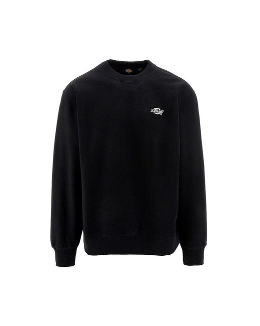 Dickies Black 'Summerdale' Crewneck Sweatshirt for men