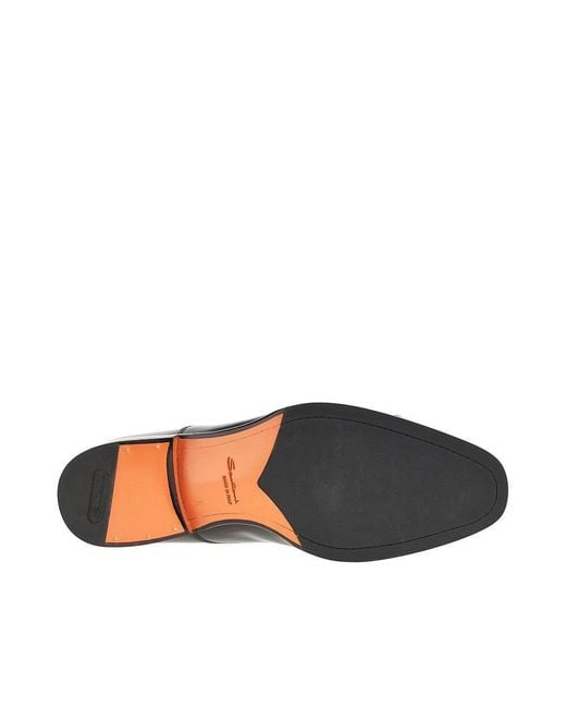 Stringate 'Archie' di Santoni in Blue da Uomo