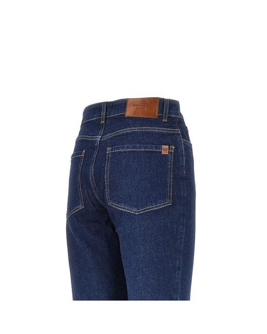 Weekend by Maxmara Blue Stretch Denim Jeans