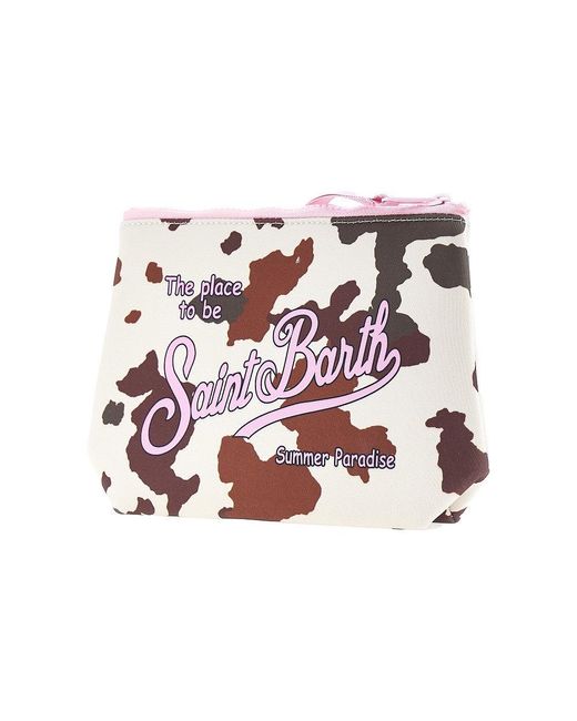 Mc2 Saint Barth Pink 'Aline' Neoprene Pouch Kids