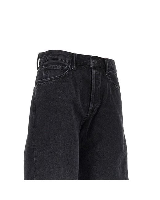 Agolde Blue Cotton Denim 'Spiral' Jeans