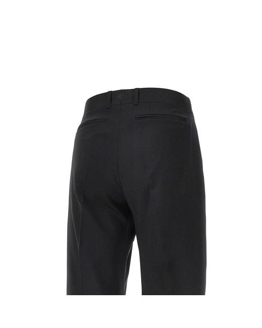 Our Legacy Black Wool Slack Trousers for men
