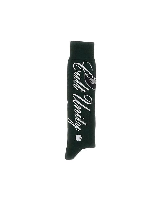 Umbro Black 'Cult Unity' Long Socks for men
