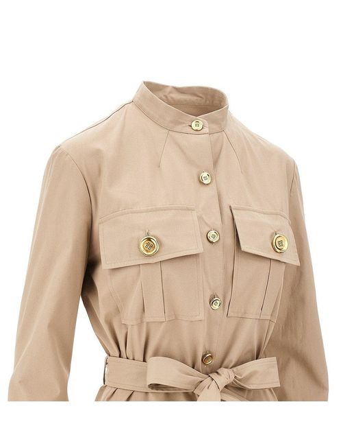 Mini Abito Safari di Givenchy in Natural