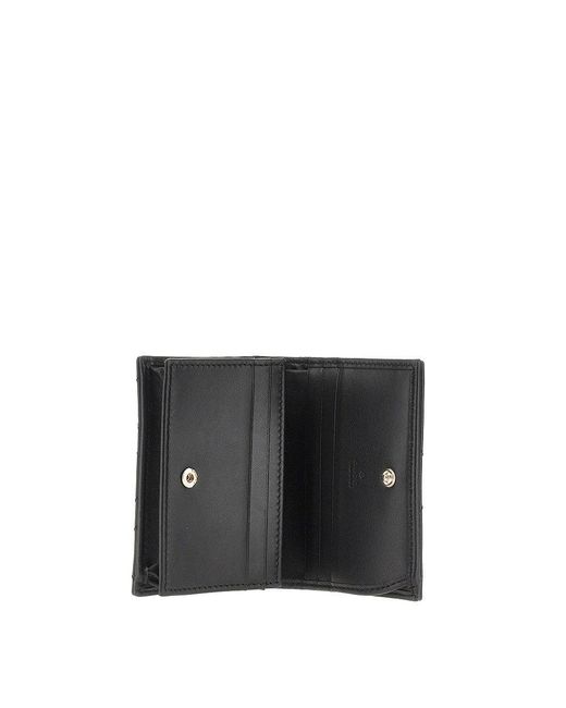 Gucci Black 'Gg Marmont' Mini Wallet