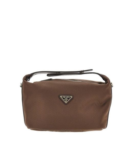 Prada Brown Re-Nylon Mini Chérie' Bag