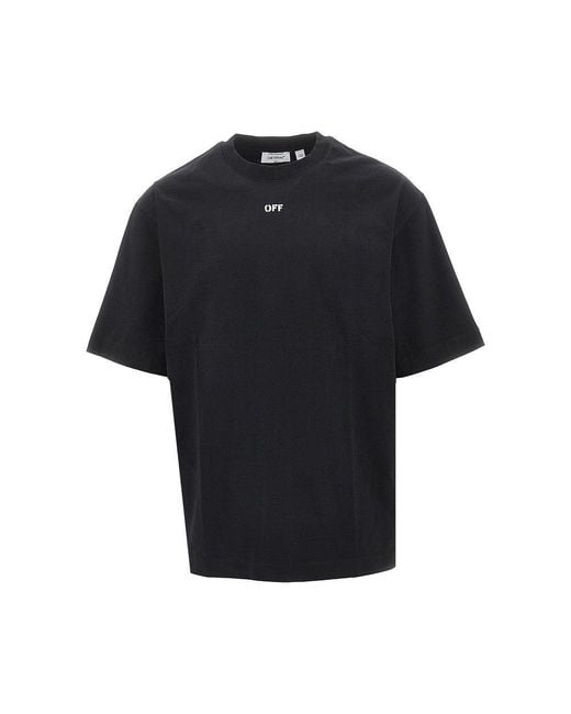 Off-White c/o Virgil Abloh Black 'Chain Araldic Arrow' T-Shirt for men