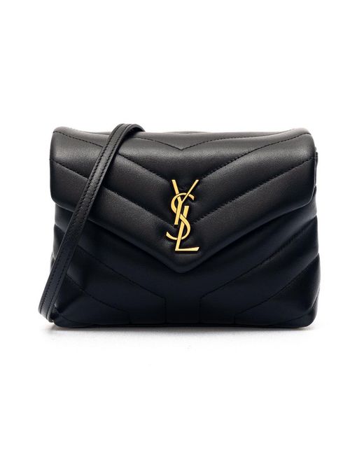 Saint Laurent Black Toy Loulou Bag