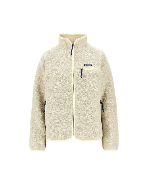 Patagonia Natural 'Retro' Fleece Jacket