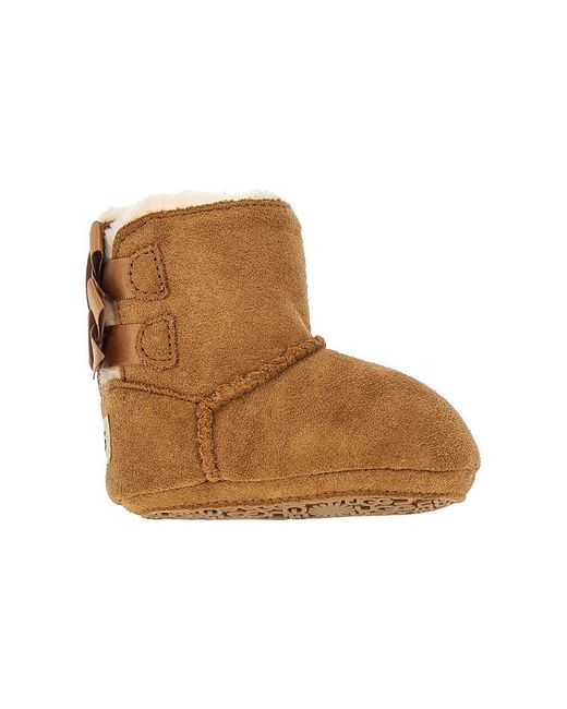 Ugg Brown Baby Bailey Bow Boots Kids