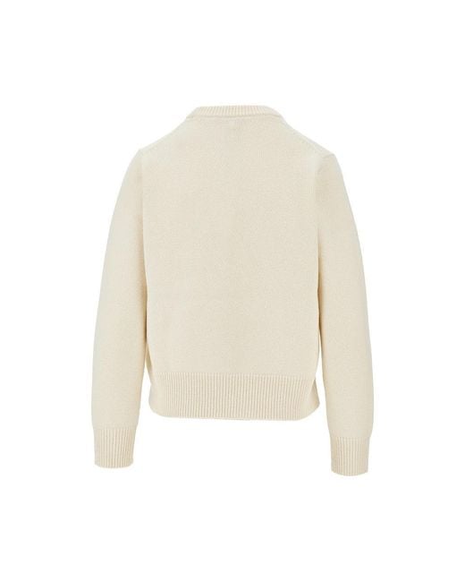 Pullover di Maison Kitsuné in White