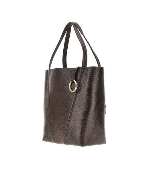 Tote Bag 'Spin' Media di Chloé in Black