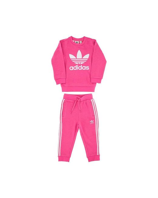 pink adidas set