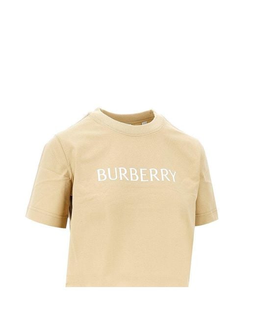 Burberry Natural Logo Print T-Shirt