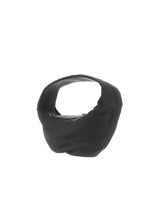 Borsa Hobo 'Olivia' Media Donna di Khaite in Black