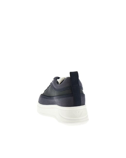 Sneakers di Emporio Armani in Blue da Uomo