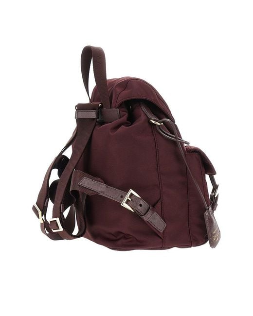 Prada Purple Small Re-Nylon Backpack