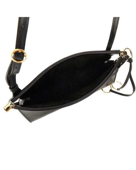 Alaïa Black Leather Small 'Le Click East West' Bag