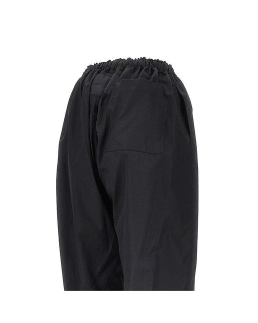Phoebe Philo Black Cotton 'Pyjama' Pants