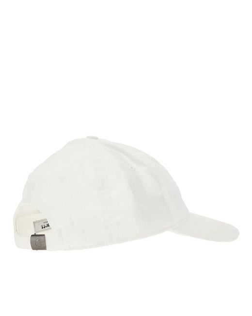 Cappello Baseball Con Logo Ricamato Uomo di Carhartt in White da Uomo