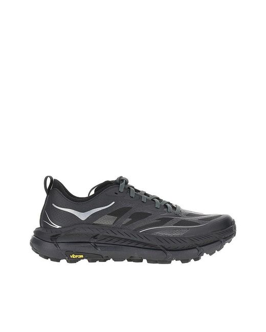 Hoka One One Gray 'Mafate Speed 4 Lite' Sneakers for men