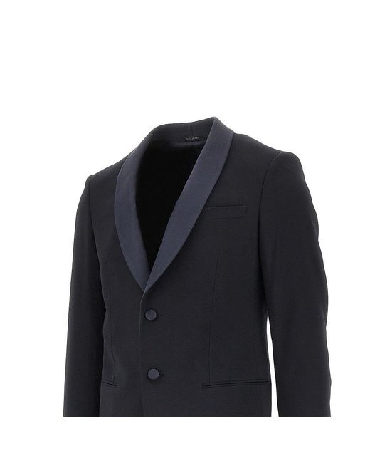 Giorgio Armani Black 'Soho' Tailored Suit for men