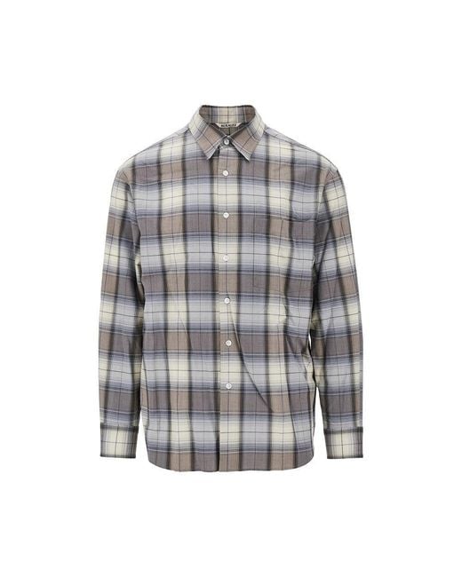 Camicia di Auralee in Gray da Uomo