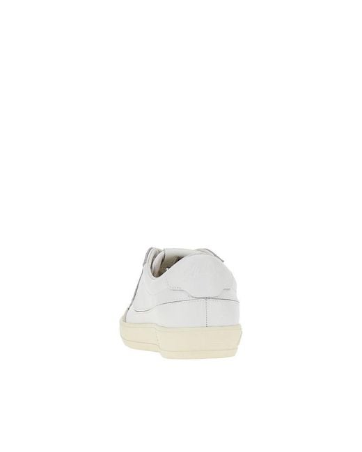 Autry White Windscape Low Leather Sneakers for men