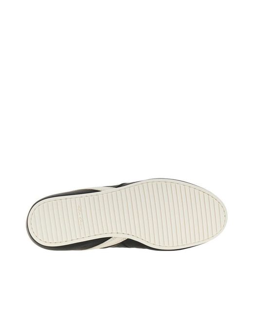 Rick Owens Blue Leather 'Minimal' Sneakers for men