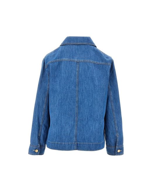 Max Mara Blue Denim Shirt