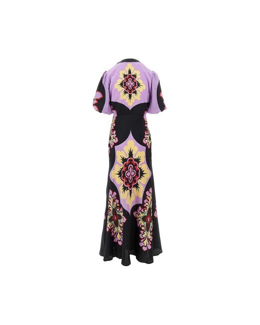 LaDoubleJ Multicolor 'Marlene' Long Dress