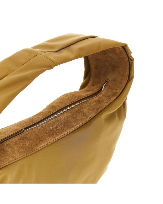Borsa Hobo 'Olivia' Media Donna di Khaite in Brown