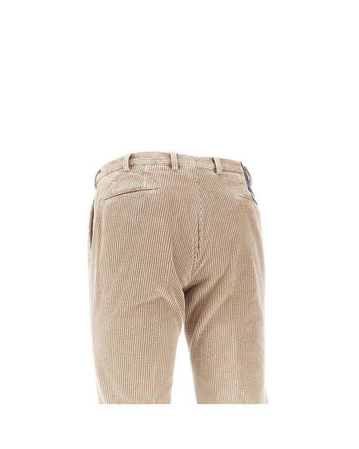 Santaniello Natural 'Evoluto' Corduroy Pants for men
