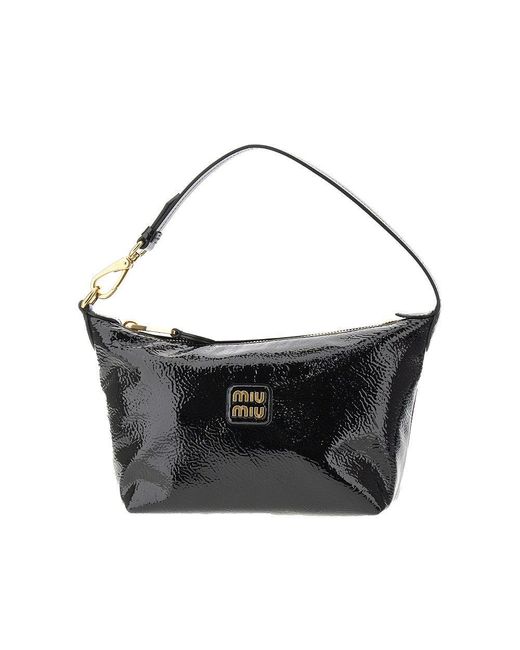 Miu Miu Black Naplak Mini Bag