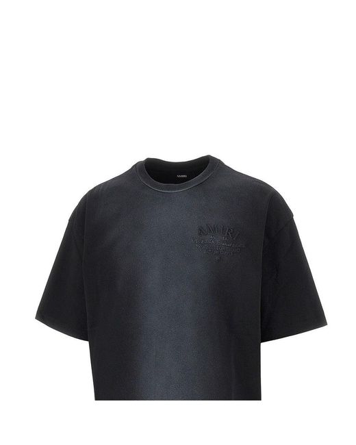 Amiri Black 'Arts District' T-Shirt for men